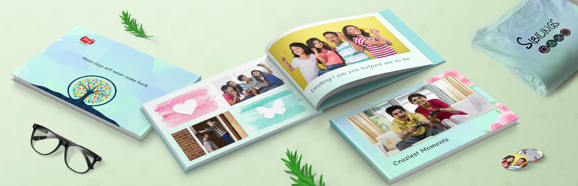 Siblings Photo Book Printing