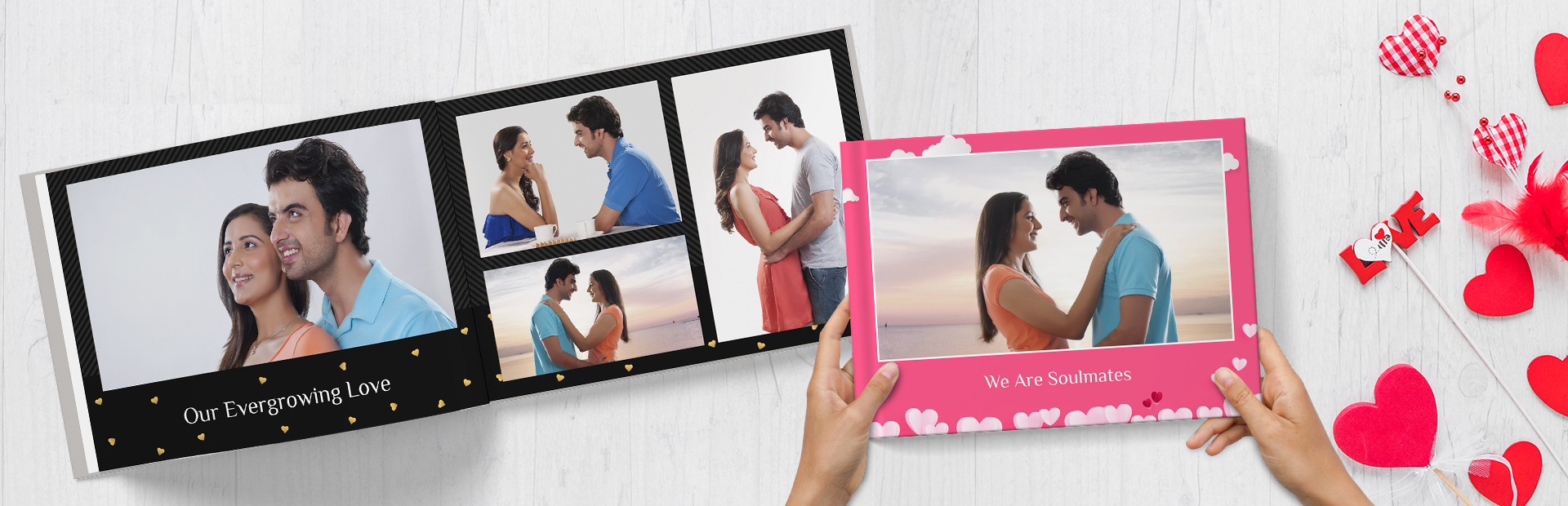 Romantic Valentine Gifts - Photo Book Printing