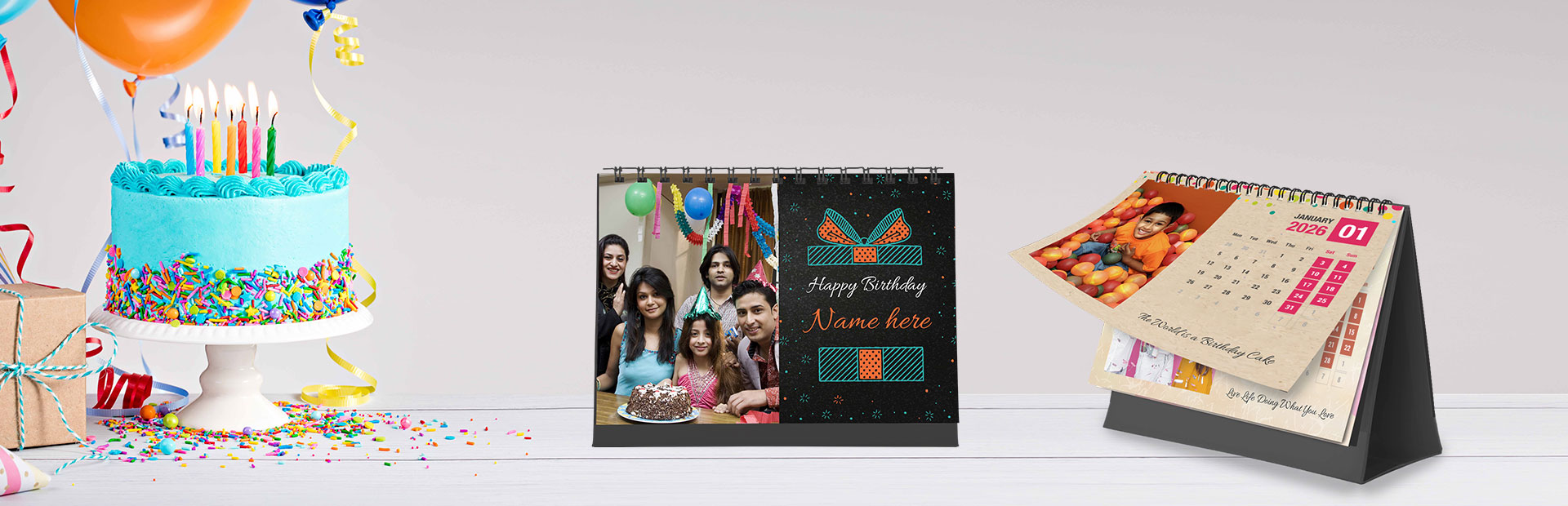 Birthday Vibes Photo Calendars Online