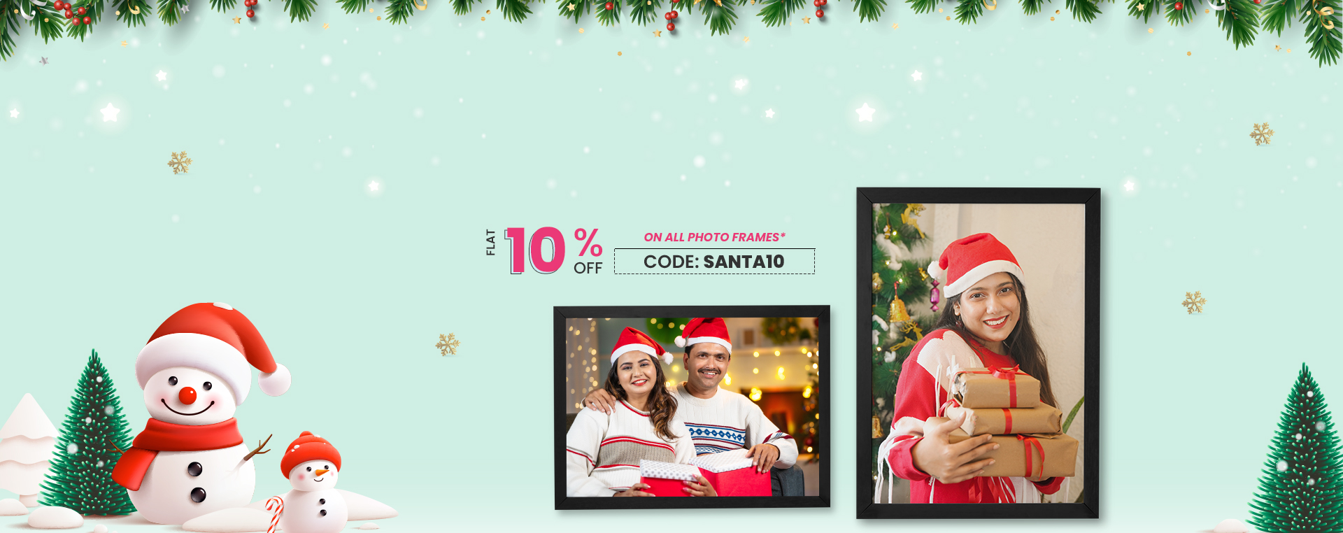 Photo Frames Christmas banner Photo Frames Christmas banner