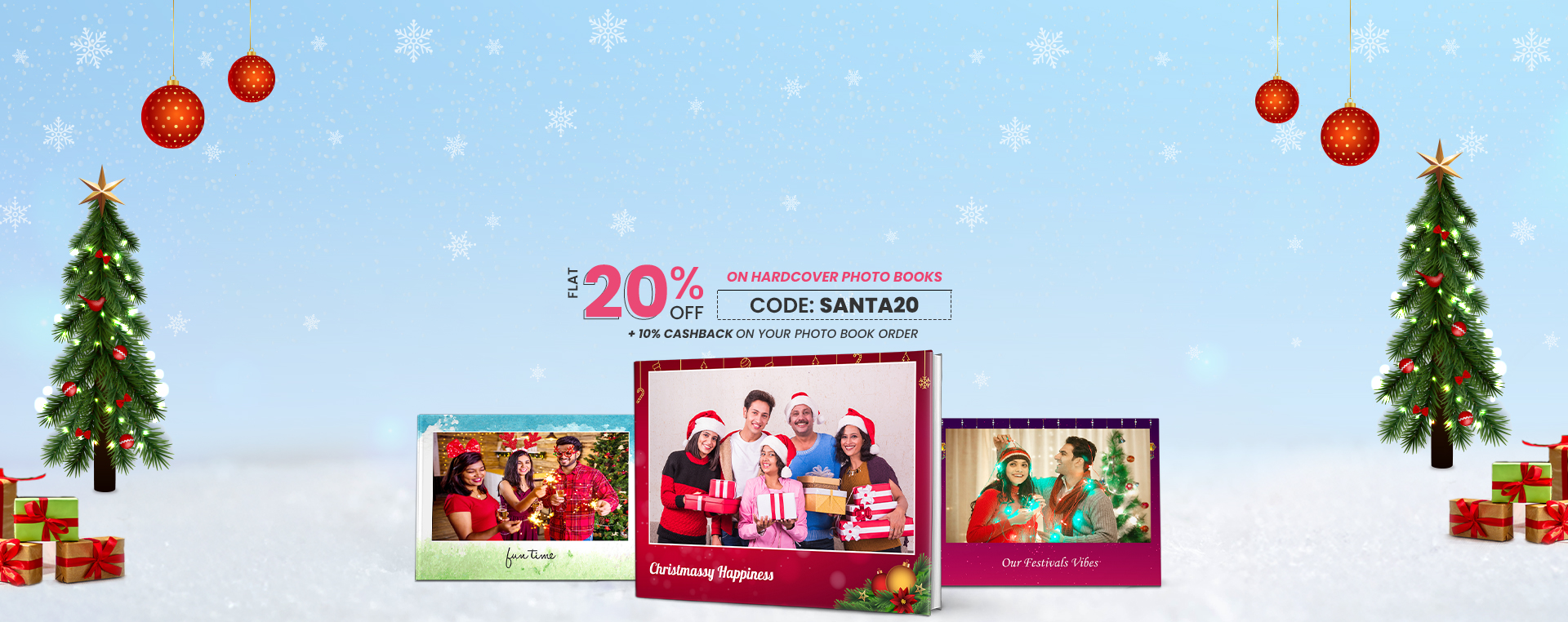 Photobook Christmas banner Photobook Christmas banner