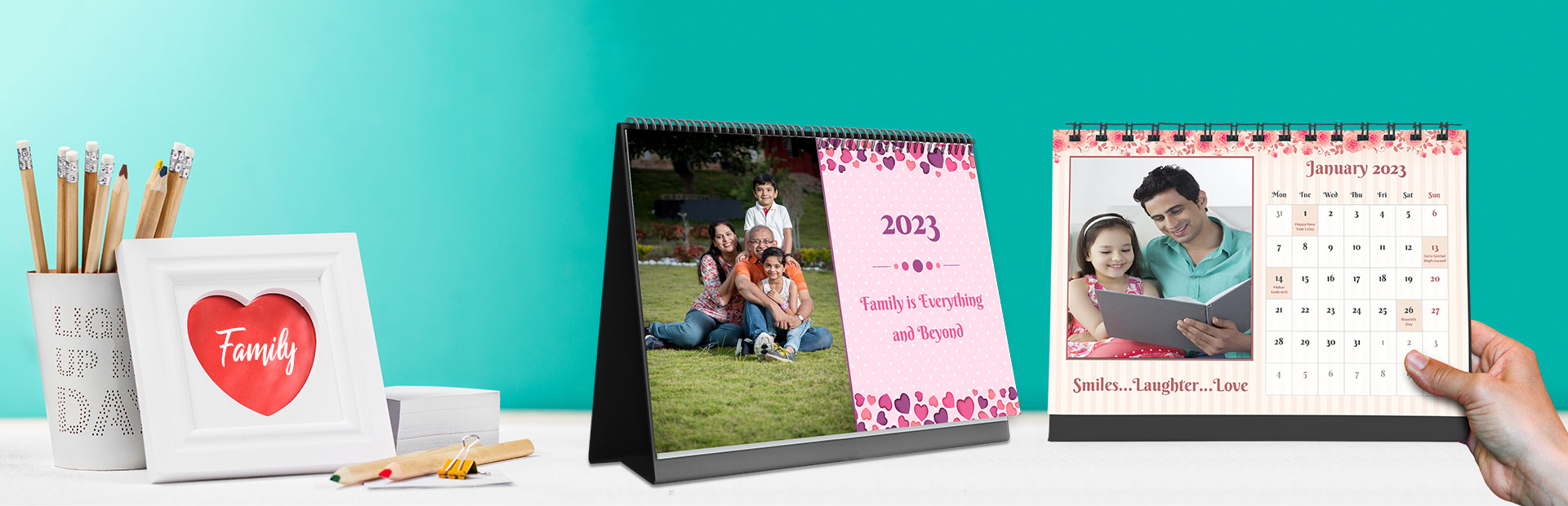Family Bonds Photo Calendars Online