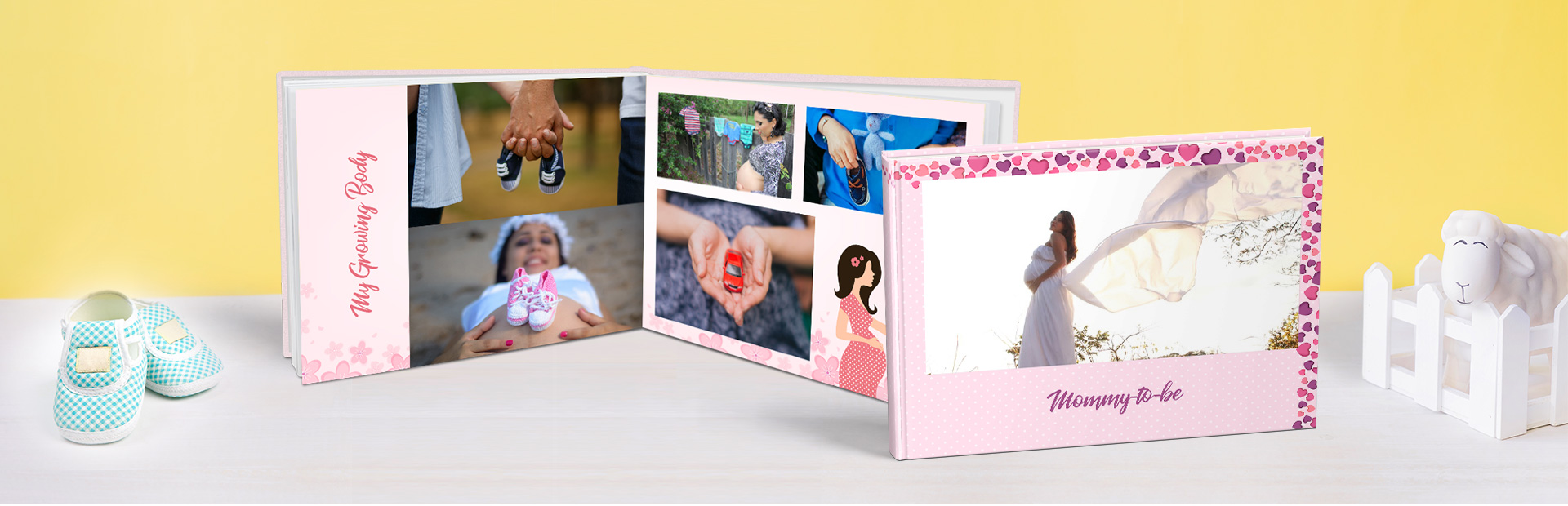 Pre Maternity Custom Photo Books