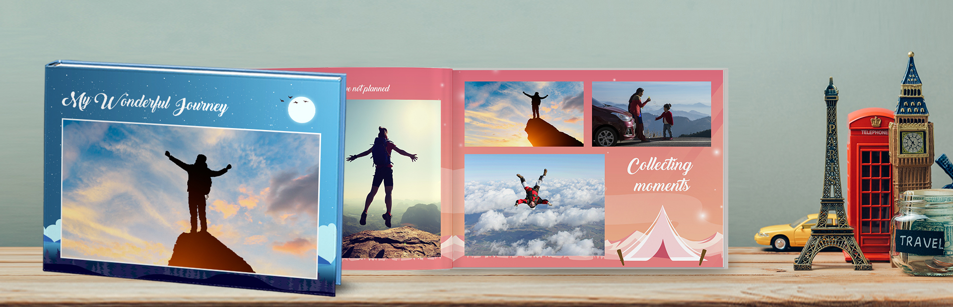 Solo Traveler Custom Photo Books