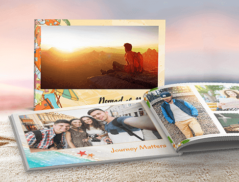 Large personalised photo album book 6x4 200 photos Holiday Cyprus memories