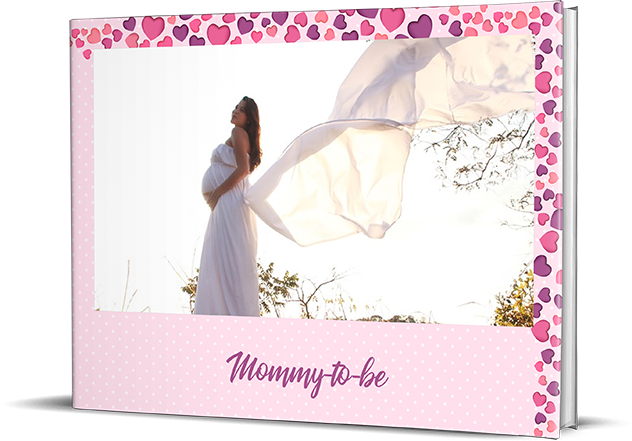 Pre Maternity Personalized Photo Albums