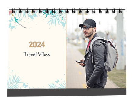 Happy Traveling Custom Photo Calendars