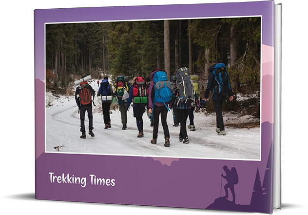 Happy Go Trekking Photo Book Printing