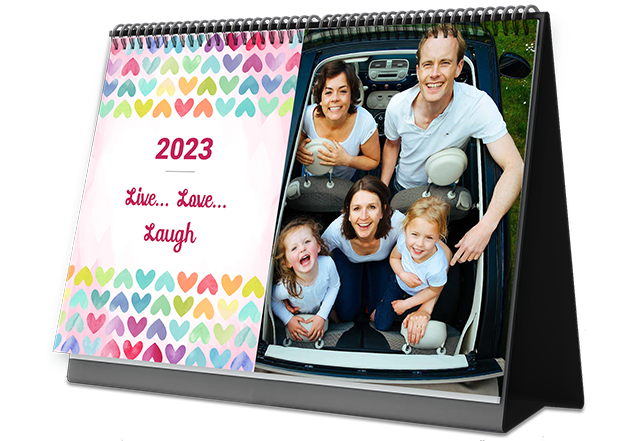 Love Vibes Photo Custom Photo Calendars