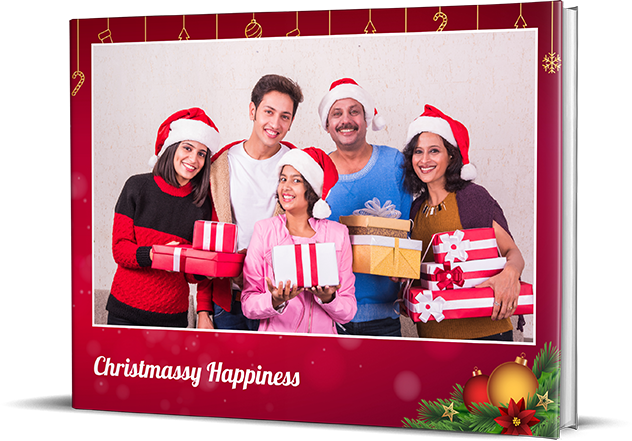 Merry Christmas Personalized Photo Albums