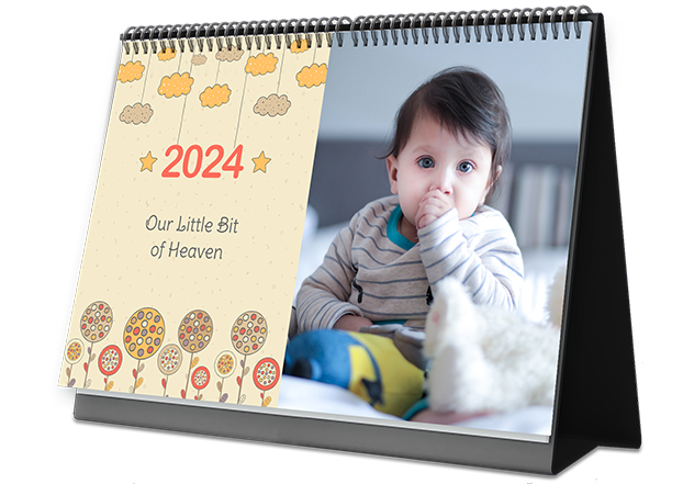 Cute Baby Love Personalized Photo Calendars