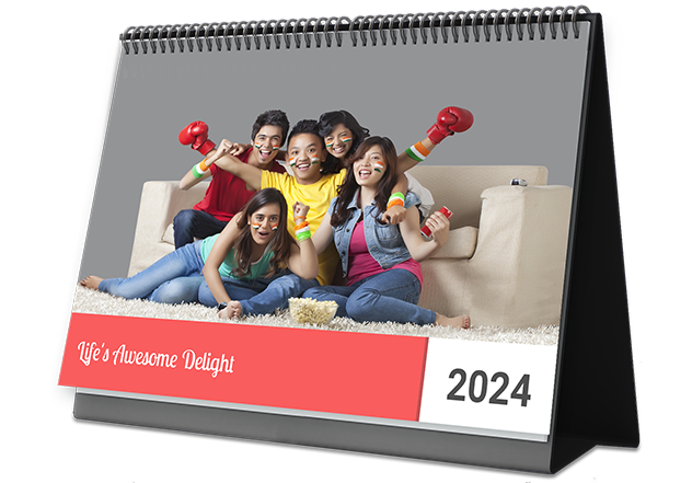 Trendy Joy Personalized Photo Calendars
