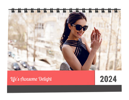 Trendy Joy Photo Calendar Printing