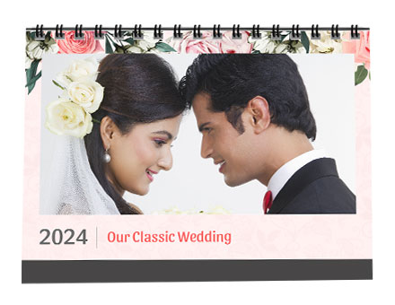 Wedding Classic Photo Calendar Printing