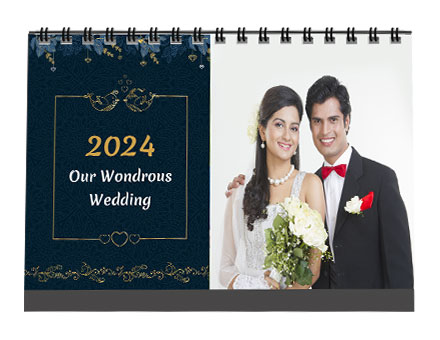 Wedding Vibes Custom Photo Calendars