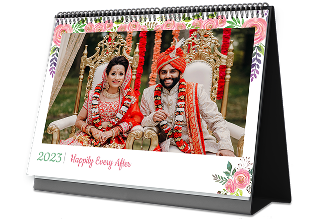 Wondrous Wedding Personalized Photo Calendars