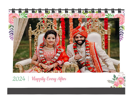 Wondrous Wedding Custom Photo Calendars